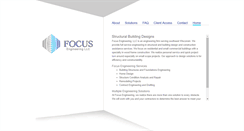 Desktop Screenshot of focusengineeringllc.com